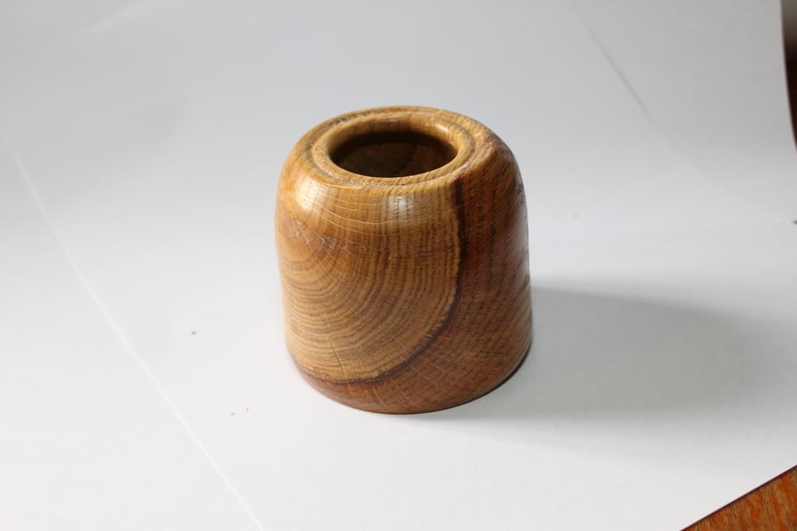 Oak Pencil stand with beautiful grain