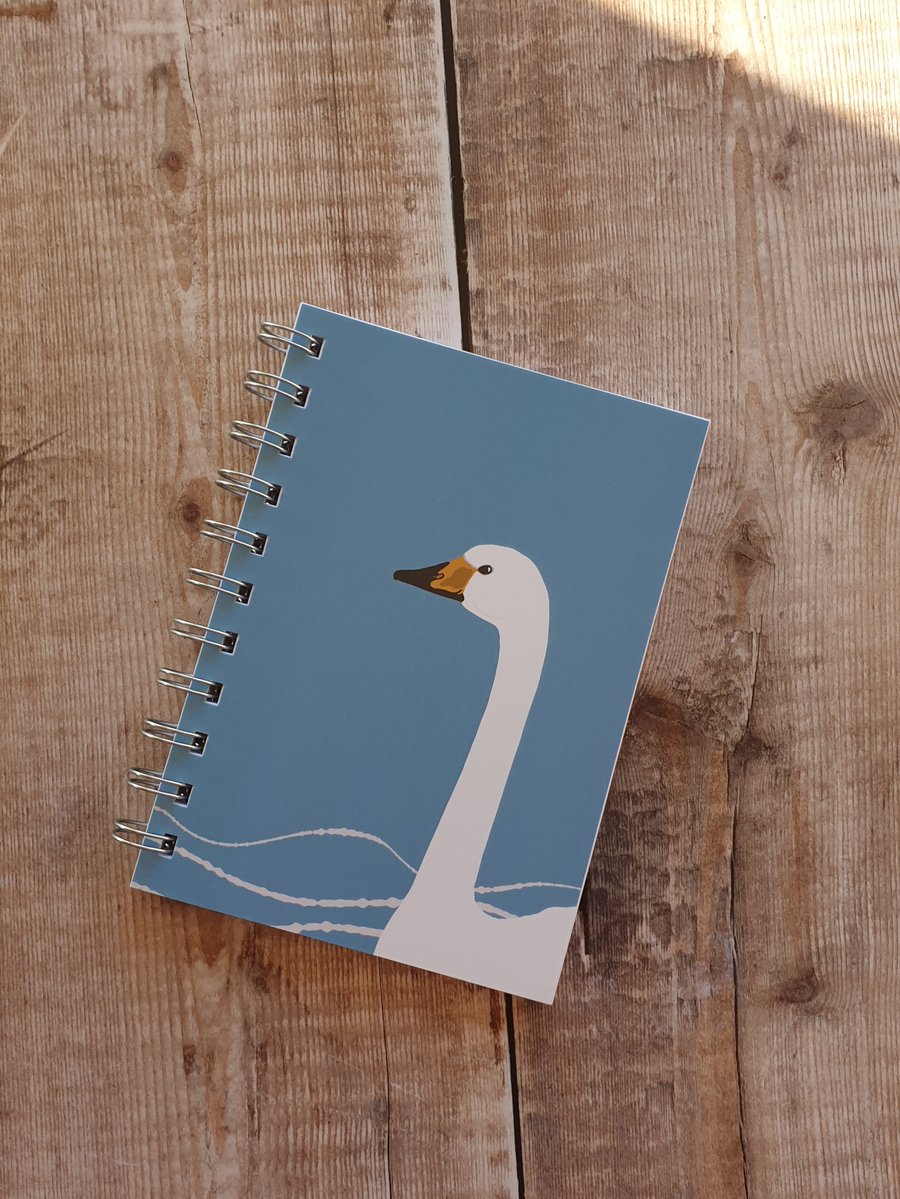 Whooper Swan A6 Notebook