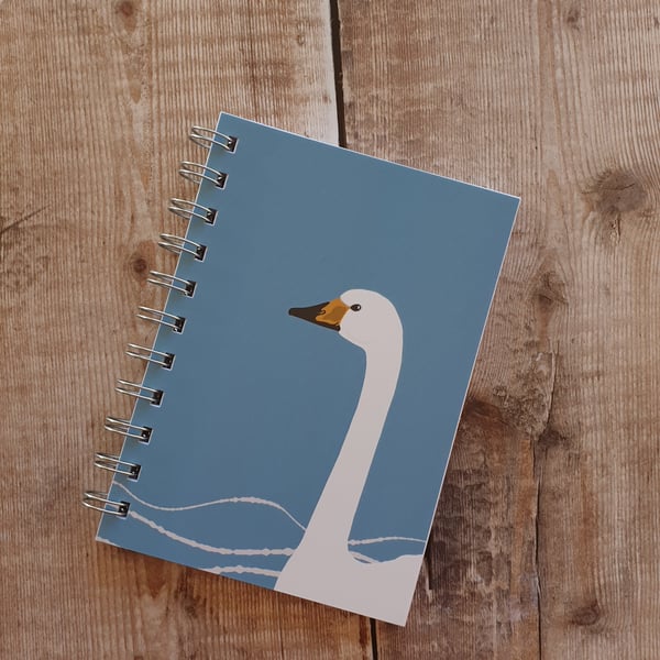 Whooper Swan A6 Notebook