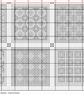 273 - Cross Stitch Pattern: 20 Tiles Patchwork Sampler (PDF Counted Chart) - Image 6