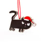 Grumpy cat Christmas decoration - Image 2