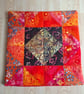 Quilted patchwork cushion cover - Image 7