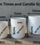 Lavender, Chamomile and Vanilla Soy Wax Candle - Image 2