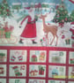 Santa, Reindeer and Snowmen Advent Calendar - Image 2