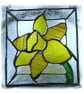 Daffodil Stained Glass Framed Suncatcher Spring Flower - Image 3