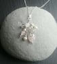 Gemstone Cluster Necklace