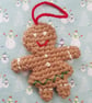 Gingerbread Man & Woman Tree Decoration - Image 4