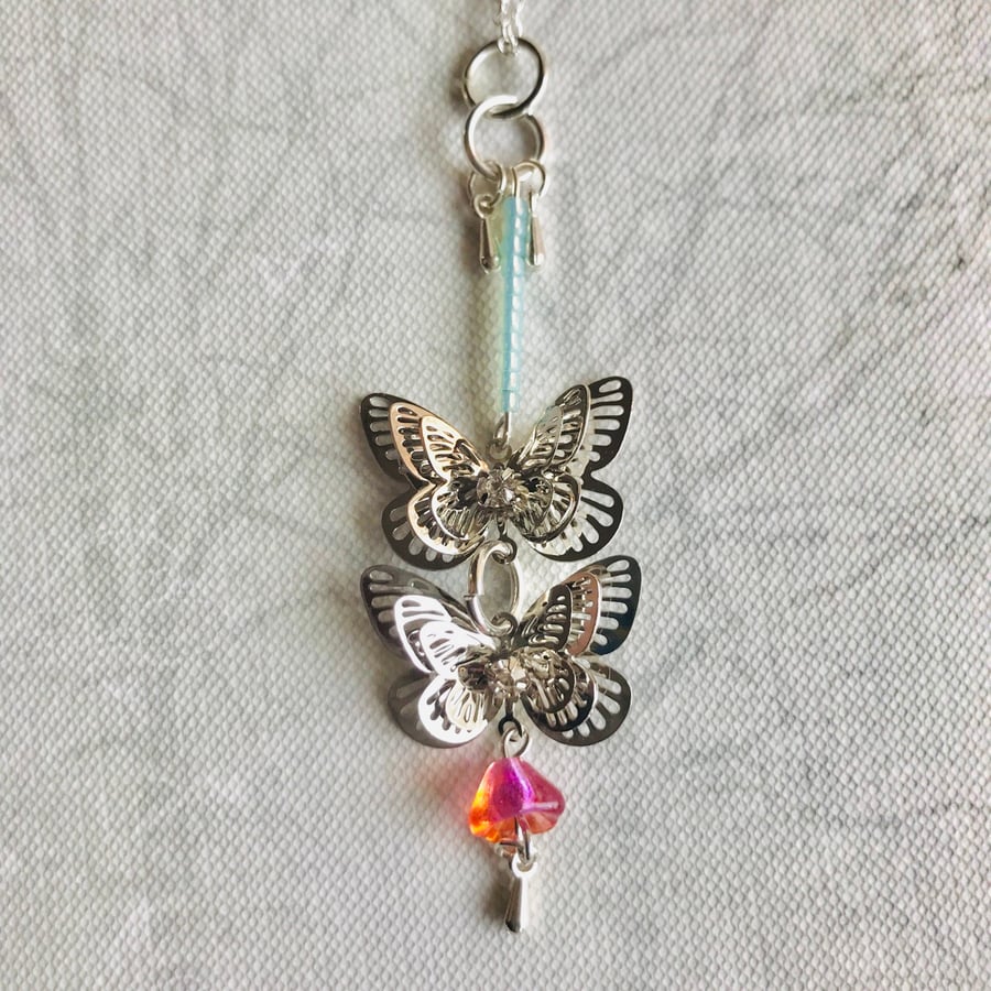 Butterfly Filigree Necklace