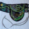 Custom Order For Jo Sellars ONLY. Green Festival Belt.