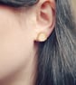 Wooden Penguin Stud Earrings - Image 4
