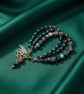 Handmade Three Strand Stack Jasper Bracelet  - Image 1