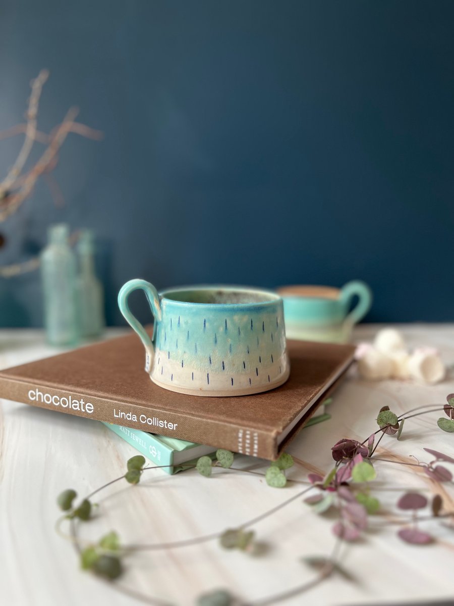 A Ceramic handmade ceramic cup - 21 - Summer Studio Sale 