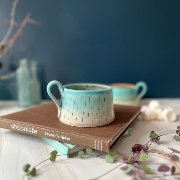 A Ceramic handmade ceramic cup - 21 - Summer Studio Sale 