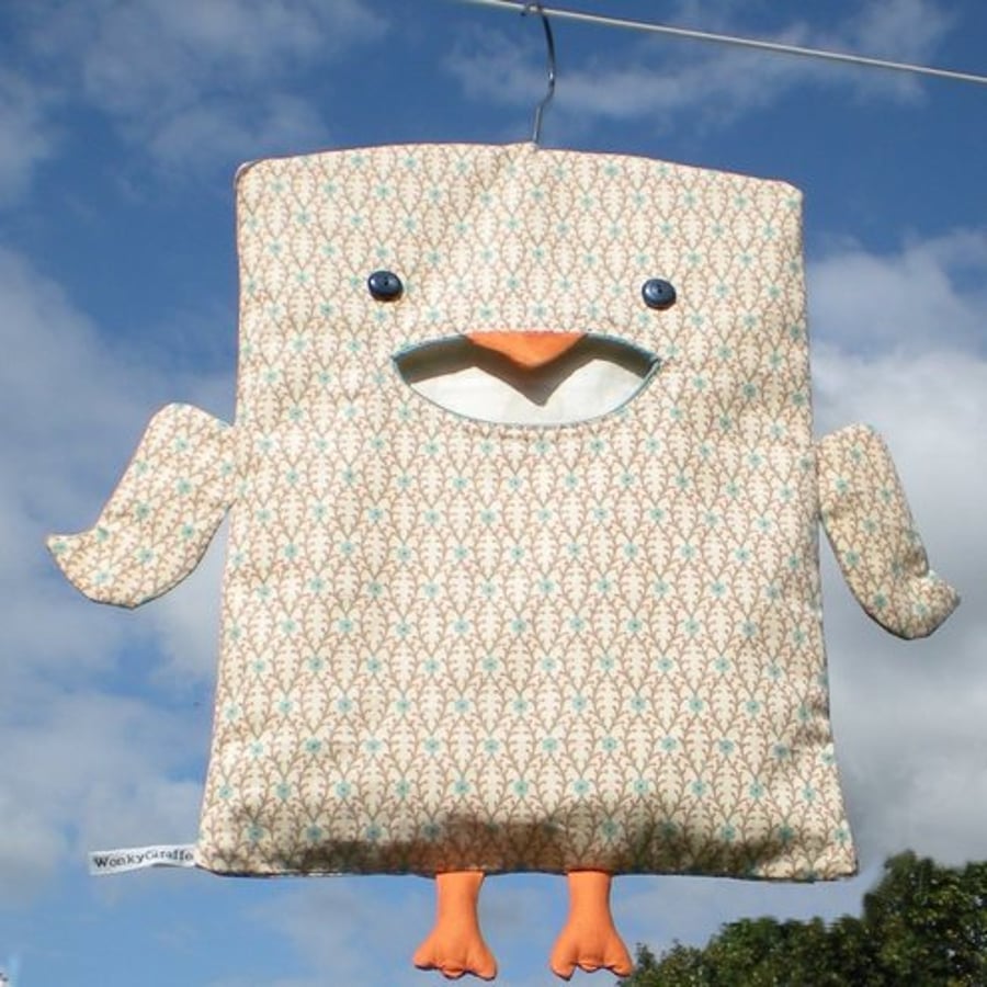 Henrietta Hen Peg Bag - PegBag - Clothespin Bag