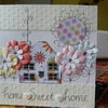 Pretty New Home Card