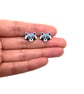 Racoon Stud Earrings - Handpainted - Trash Panda Earrings