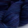 Special: Deep Night - Superwash Bluefaced Leicester 4 ply yarn