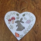 Heart, Autumnal Heart, Decorative Heart