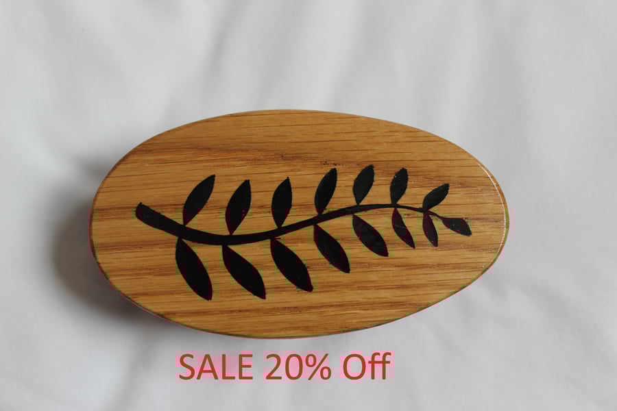 Oak Inlaid Jewellery - Trinket Box (WBI1.2)