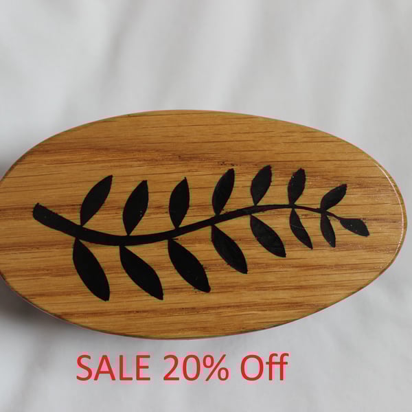 Oak Inlaid Jewellery - Trinket Box (WBI1.2)