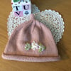 Hand Knitted Baby Beanie 