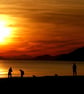 Benidorm Sunset Costa Blanca Spain Photograph Print - Image 1