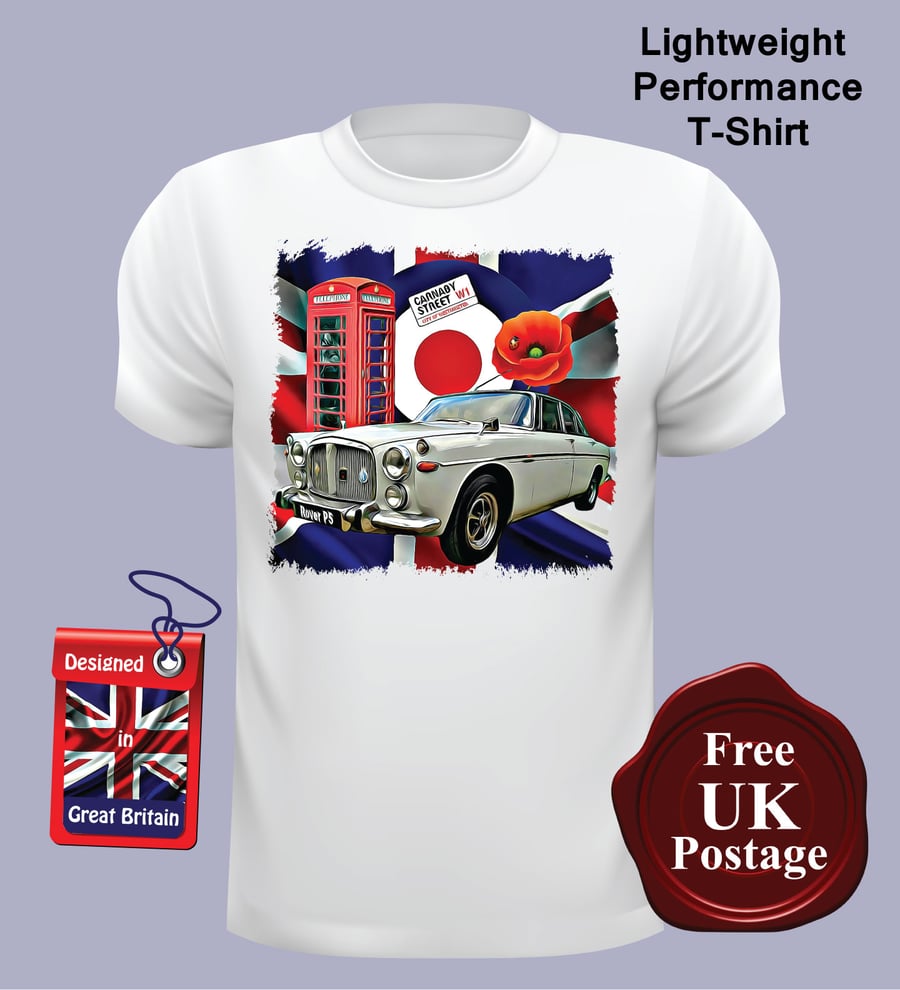 Rover P5 T Shirt, Mens T Shirt, Choose Your Size
