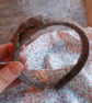 cute wool check hairband alice band no h18 - Image 3