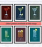 Cosmopolitan Cocktail Poster Word Art Poster - Image 5