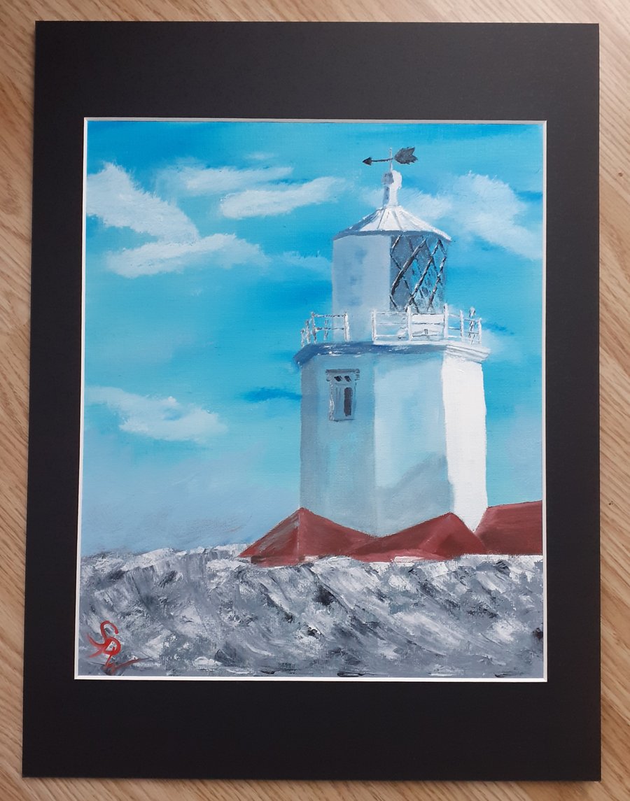Original Cornish Lighthouse Hanging Decoration 