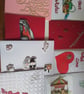 Set of 8 cards. Ref 535. Summer seconds 