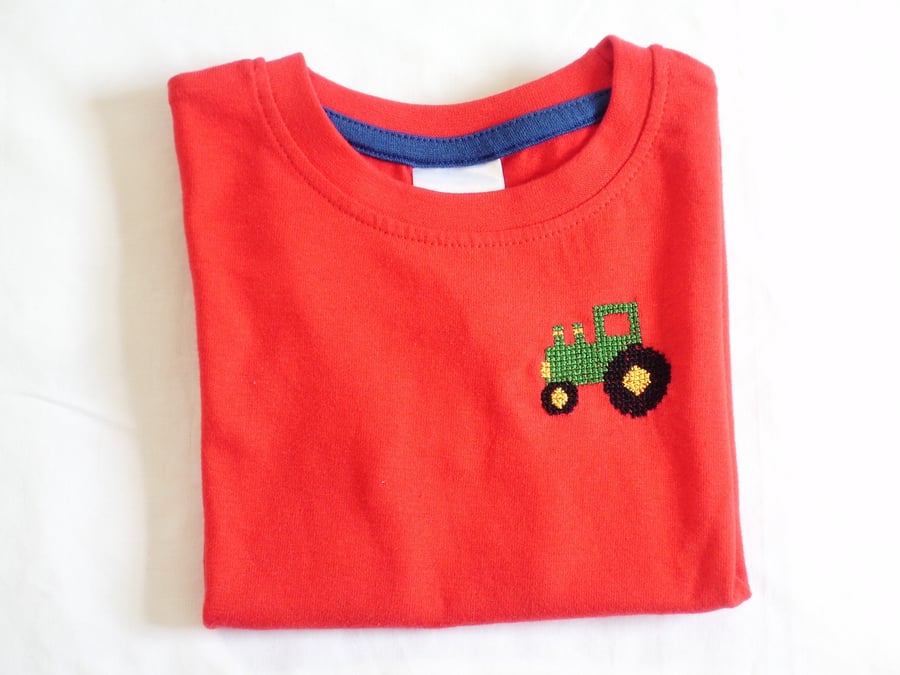 Tractor T-shirt Age 2