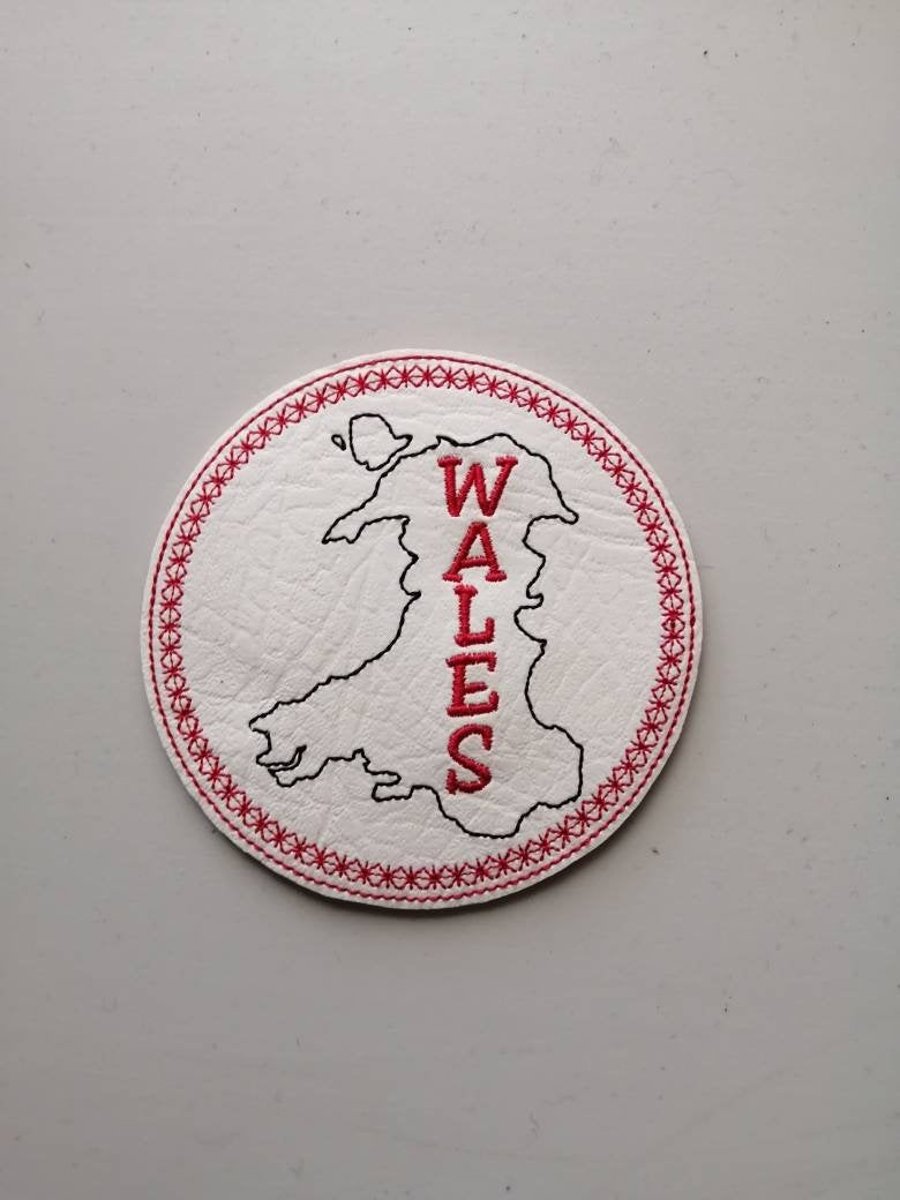 791. Wales outline coaster.