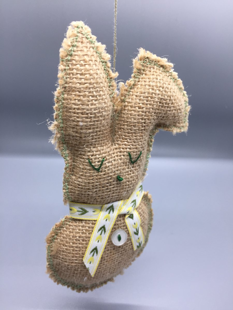 Hanging Bunny Easter Decoration