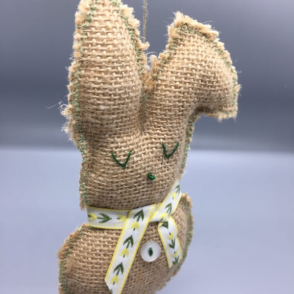 Hanging Bunny Easter Decoration