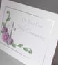 First holy communion card, quilled - Image 4