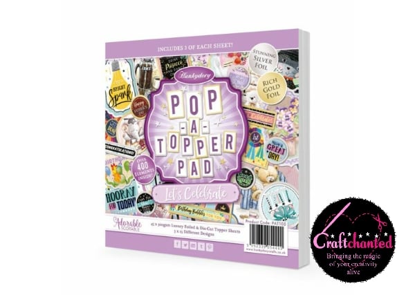 Hunkydory - Pop-A-Topper Pad -  Let's Celebrate