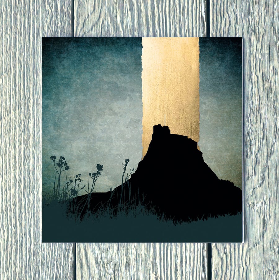 Lindisfarne Pilgrimage No.1, Greetings Card