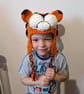 Crochet tiger hat, winter novelty hat, newborn, child, toddler, adult sizes - Image 5