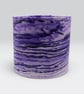  Extra Large Purple Marbled Plant Pot - Violet and Lilac Unique Planter - Image 8
