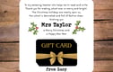 CHRISTMAS - gift card holders