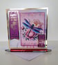 Niece Birthday Card - Dragonfly Floral Peony Handmade Card - Image 7