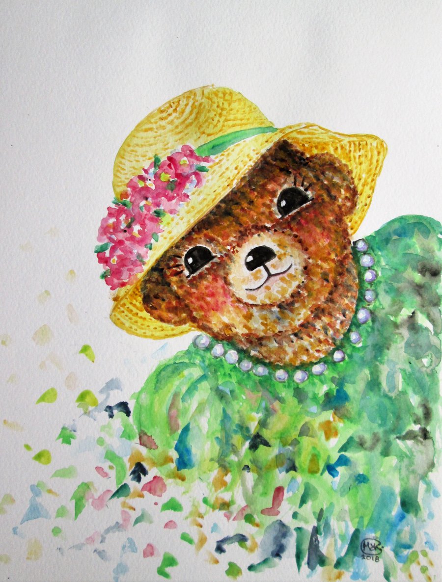 Bonny Bear. Original painting