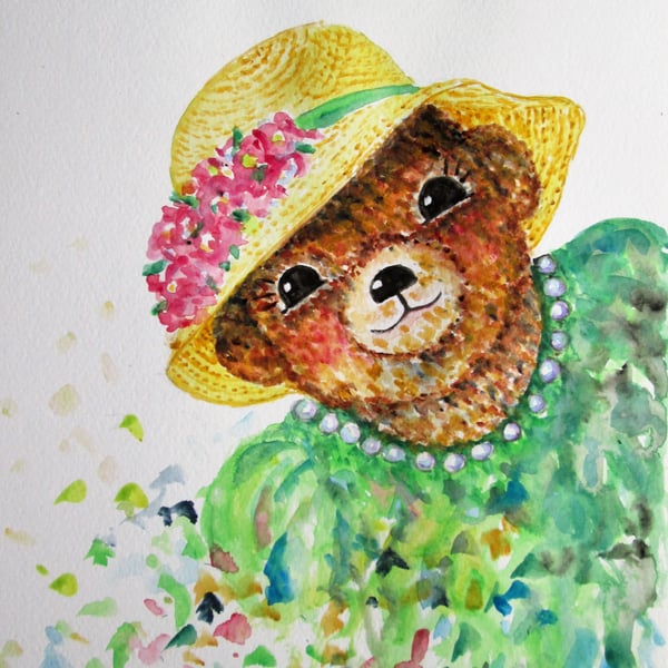 Bonny Bear. Original painting