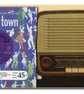 1960s Dance record and radio greeting card with sleeve