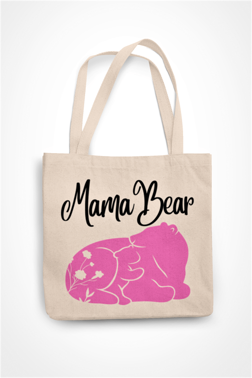 Mama Bear- Cute Mum Mothersday Novelty Tote Bag
