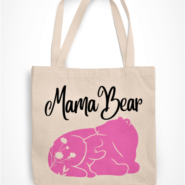 Mama Bear- Cute Mum Mothersday Novelty Tote Bag