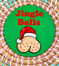 Jingle Balls Christmas Coaster – Funny Rude Christmas Gift – Novelty Festive
