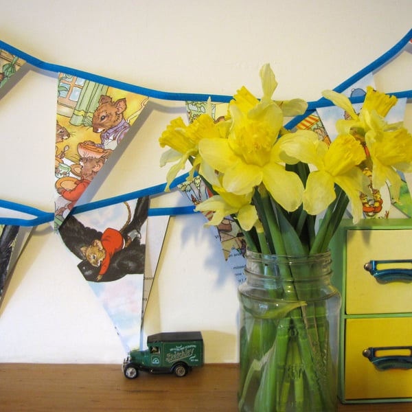 Paper Book Bunting - Lost at The Fair