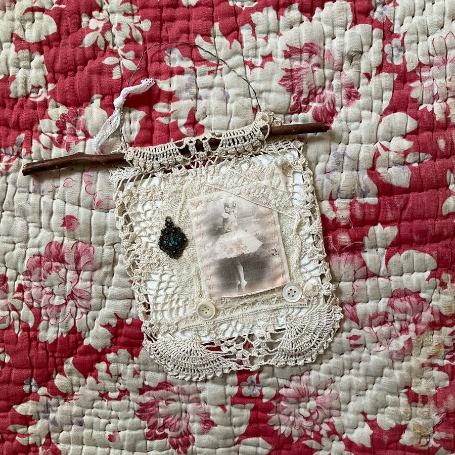 Vintage style collage